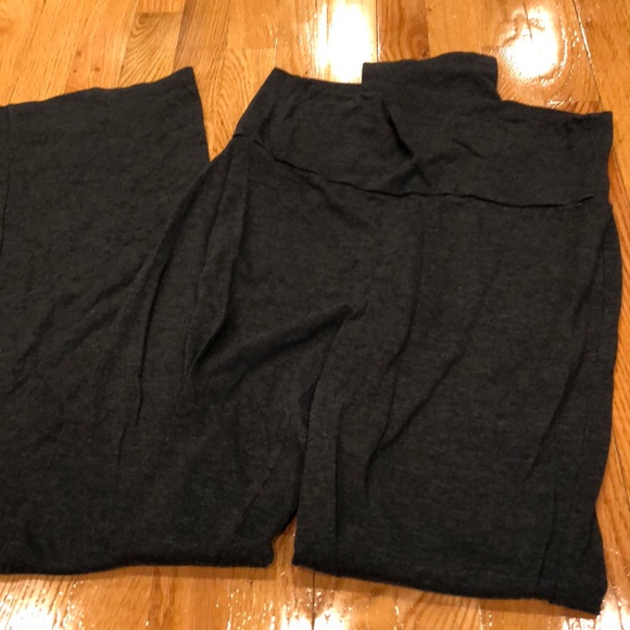 Zenana Outfitters Pants - Long Grey Yoga Pants